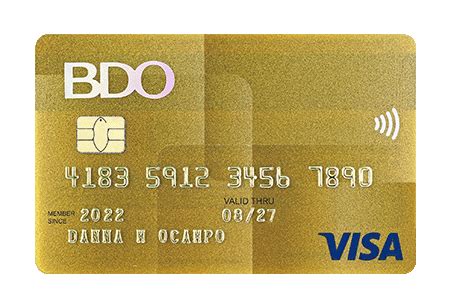 bdo shopmore credit card|bdo gold visa credit card.